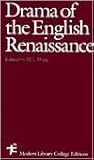 Drama of The English Renaissance
