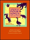 Animal Folk Songs for Children: Traditional American Songs (Paperback)
