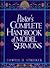 Pastor's Complete Handbook of Model Sermons