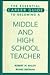 The Essential Career Guide to Becoming a Middle and High Scho... by Robert W. Maloy