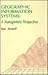 Geographic Information Systems by Stan Aronoff