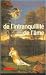 De l'intranquillité de l'âme by Catherine Chalier