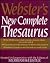 Webster's New Complete Thesaurus: