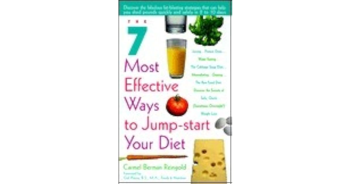 The 7 Most Effective Ways to JumpStart Your Diet by Carmel Berman Reingold