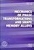 Mechanics of Phase Transfor...