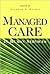 Managed Care in Human Services