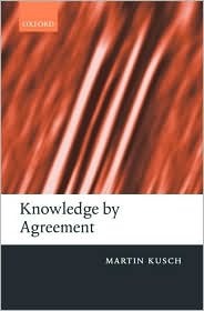Knowledge by Agreement (Hardcover)