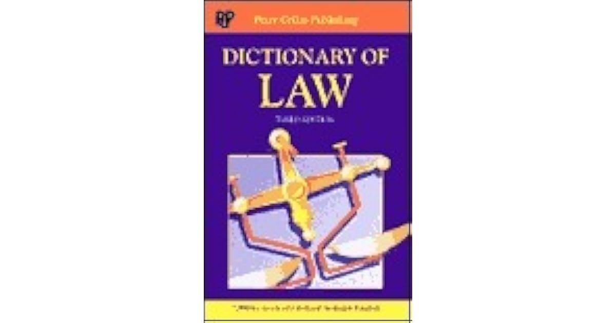 Dictionary of Law by Peter Collin Publishing