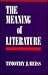 The Meaning of Literature