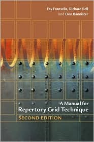 A Manual for Repertory Grid Technique (Paperback)