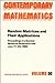 Random Matrices and Their Applications (Contemporary Mathematics)