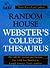 Random House Webster's College Thesaurus (PB): Newly Revised and Updated