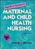 Ingalls & Salerno's Maternal and Child Health Nursing
