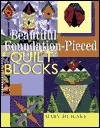 Beautiful Foundation-Pieced Quilt Blocks (Hardcover)