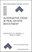 Alternative Ideas in Real Estate Investment (Research Issues in Real Estate)