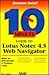 10 Minute Guide to Lotus Notes 4.5 Web Navigator (10 Minute Guides)