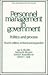 Personnel Management in Government: Politics and Process (Public Administration and Public Policy, No 44)