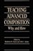 Teaching Advanced Composition