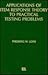 Applications of Item Response Theory To Practical Testing Problems