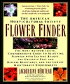 The American Horticultural Society Flower Finder (Hardcover)