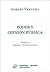 Poder y Opinion Publica (Spanish Edition)