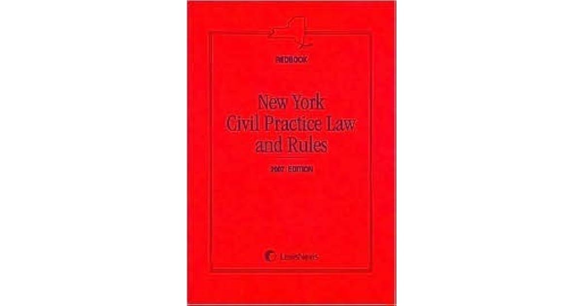 New York CPLR (Redbook) by Various