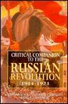 Critical Companion to the Russian Revolution 1914-1921 (Hardcover)