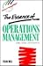 Essence of Production Operations Management, The