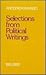 Selections from Political W...