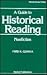 Guide to Historical Reading