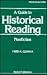Guide to Historical Reading by Fred Czarra