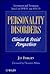 Personality Disorders by Jan Derksen