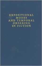 Expositional Modes and Temporal Ordering in Fiction (Hardcover)