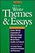 How to Write Themes and Essays