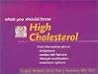 High Cholesterol: What You Should Know (Your Health: What You Should Know)