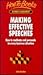 Making Effective Speeches: ...