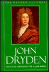 John Dryden (The ^AOxford Authors)