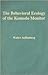 The Behavioral Ecology of the Komodo Monitor by Walter Auffenberg