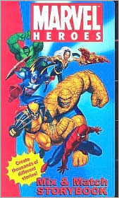 Marvel Heroes: Mix & Match Storybook (Spiral-bound)