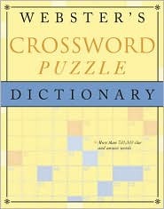 Webster's Crossword Puzzle Dictionary (Hardcover)