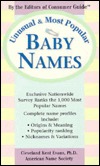 Unusual & Most Popular Baby Names (Mass Market Paperback)