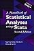 A Handbook of Statistical Analyses Using Stata, Second Edition