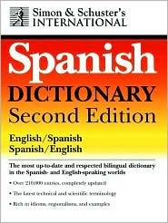 Simon & Schuster's International English/Spanish Spanish/English Dictionary (Hardcover)