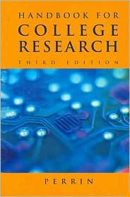 Handbook for College Research (Spiral-bound)