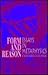 Form and Reason by Edward Halper