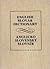 English Slovak Dictionary