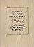 English Slovak Dictionary by Jan Simko
