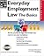 Everyday Employment Law: The Basics