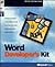 Word Developer's Kit: Complete Technical Information and Tools for Creating Custom Applications With Microsoft Word