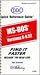 MS-DOS: Versions 6 and 6.22 (Quick Reference Guide)